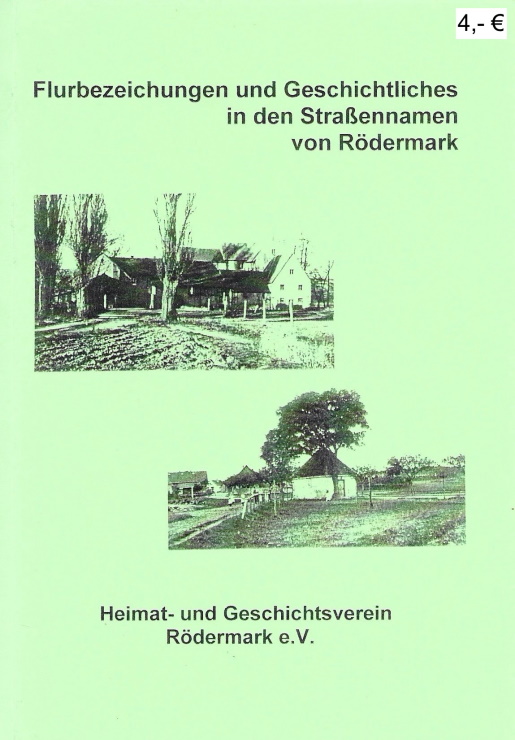 3_Flurbezeichnungen und Geschichtliches in den Straßennamen von Rödermark